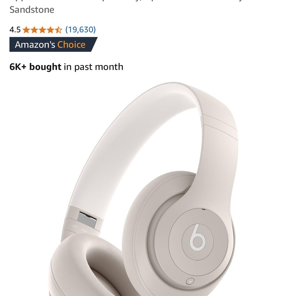Beats Sandstone Wireless Headphones